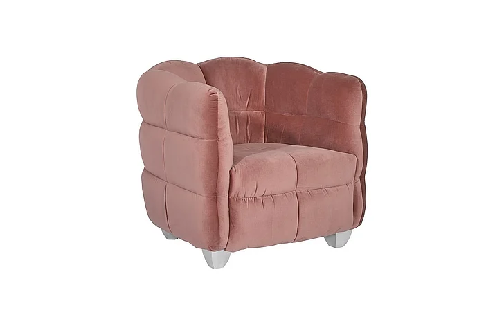 Phillips Collection Cloud Club Chair in Coral Pink PH99965