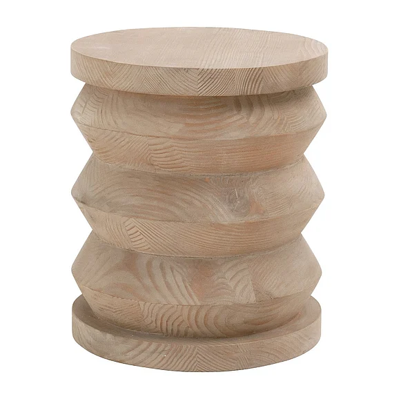 Essentials For Living Pier Accent Table in Smoke Gray 8029.SGRY-PNE