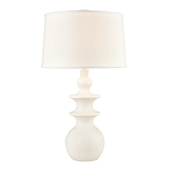 Atlas Depiction 32'' High 1-Light Table Lamp - Matte White PL11050-WH
