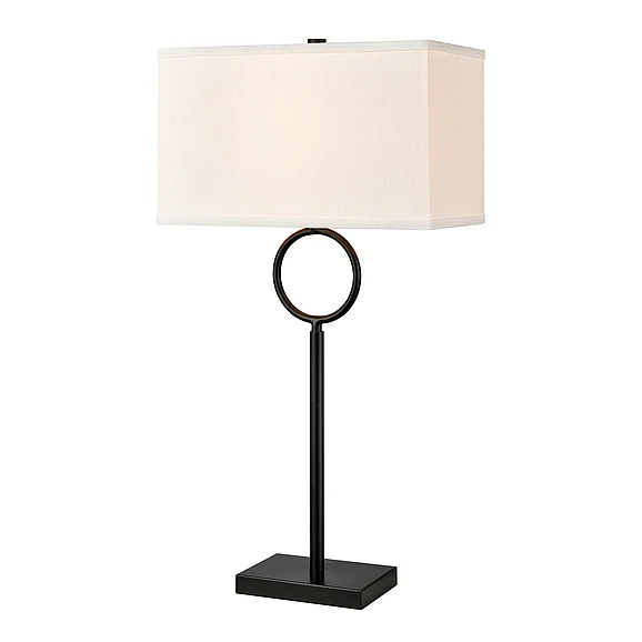 Atlas Staffa 29'' High 1-Light Buffet Lamp PL11227-BK