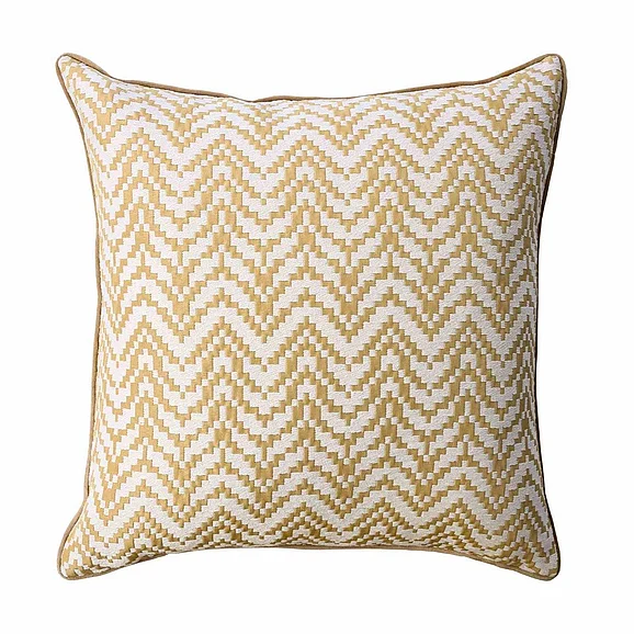 Furniture of America Jane 20" X 20" Pillow in Gold (Set of 2) PL8024-2PK