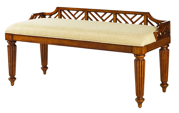 Tommy Bahama Island Estate Plantain Bed Bench 531-536