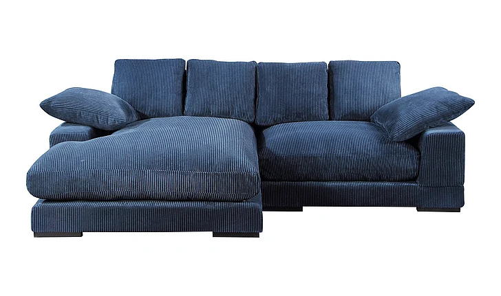 Moe's Home Collection Plunge Sectional in Navy TN-1004-46-0 CLOSEOUT