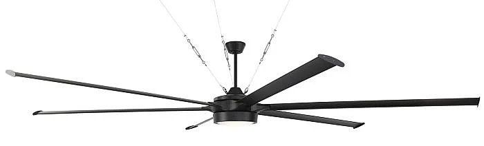 Craftmade Prost 120 Indoor|Outdoor Fan in Flat Black PRT120FB6