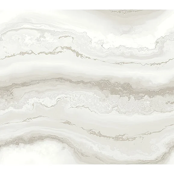 York F42-Aviva Stanoff Shifting Sands Salt Grey Peel & Stick Wallpaper PSW1558RL