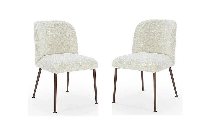 Modus Furniture Crossroads 2.0 Avery Side Chair in Ricotta PWTA63DMY (Set of 2)