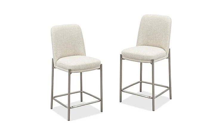 Modus Furniture Crossroads 2.0 Dion Counter Stool in Natural Light PWTB69JMW (Set of 2)