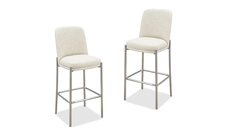 Modus Furniture Crossroads 2.0 Dion Bar Stool in Natural Light PWTB75JMW (Set of 2)