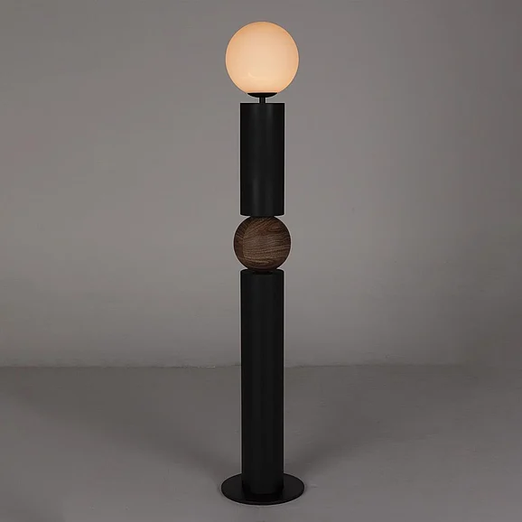 Noir Furniture Max Floor Lamp in Matte Black PZ036MTB