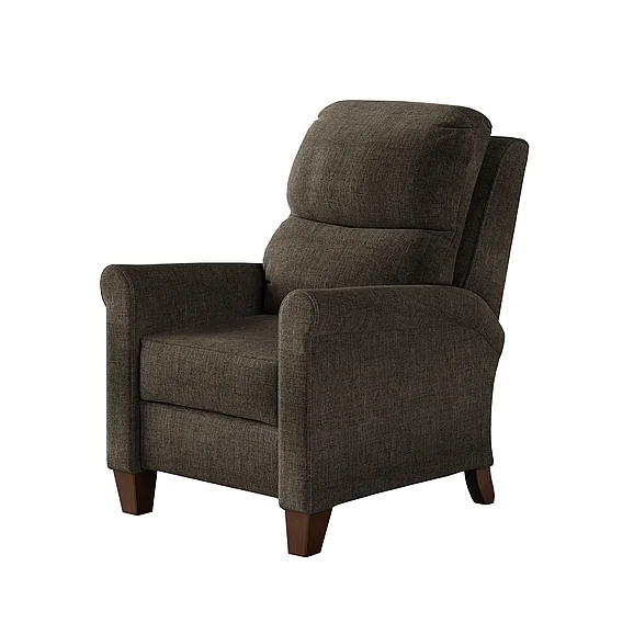Southern Motion Pep Talk Hi-Leg Recliner in Brindle 1628 164-21