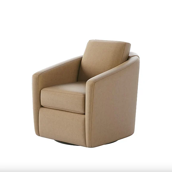 Southern Motion Daisey Swivel Glider in Caramel 105 957-15