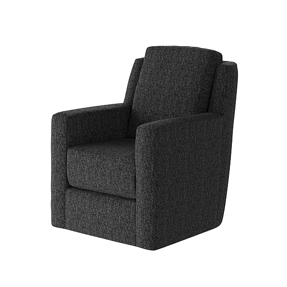 Southern Motion Diva Swivel Glider in Granite 103 115-14