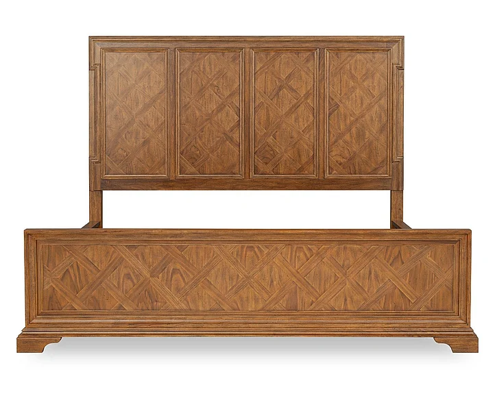 Legacy Classic Echelon Eastern King Panel Bed in Heritage Walnut 5380-4106K