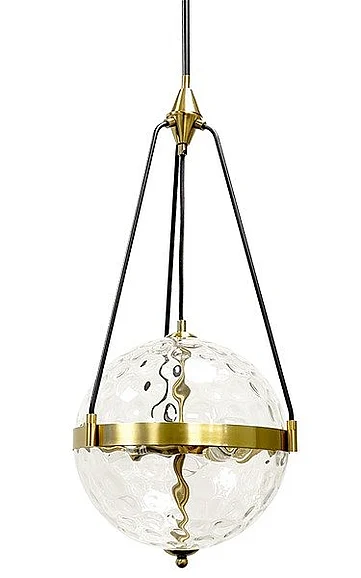 Vinci Lighting Pendants in Aged Brass/Black P2000-3AB/BK