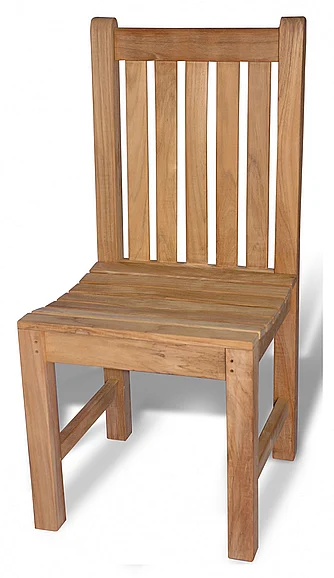 Regal Teak Block Island Chair without Arms (Set of 2) RAA1