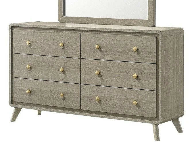 Furniture of America Rainier Dresser in Gray FM72002GY-D