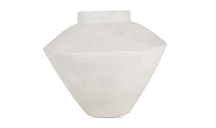 Moe's Home Collection Raja Decorative Large Vessel in Beige DD-1040-18 CLOSEOUT