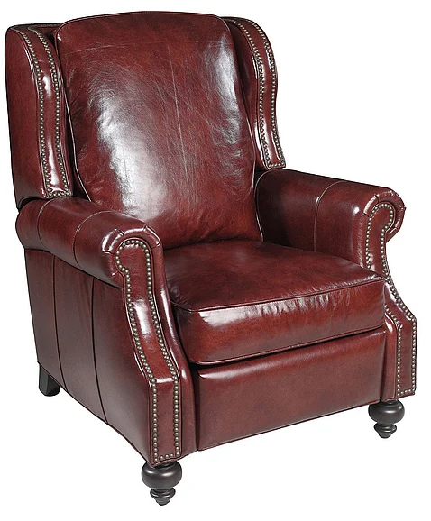 Hooker Furniture Balmoral Cornwall Recliner in Dark Wood RC140-085