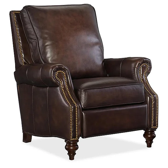 Hooker Furniture Sedona Chateau Recliner in Dark Walnut RC185-089
