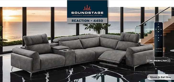 Sound Stage Reaction 5pc Sectional Living Room Set