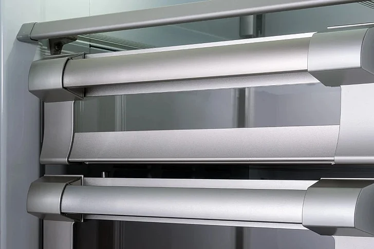 Bertazzoni 36" Built-in Refrigerator Column in Carbonio REF36RCPRR23