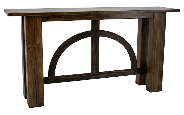 Split Nickel Regal Entryway Table MIC-REGAL-EW | COR5E