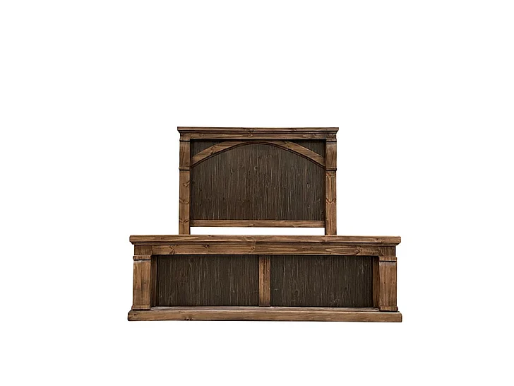 Split Nickel Regal Queen Bed MIC-REGAL-Q | R1R5