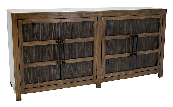 Split Nickel Regal 4 Door Console MIC-REGAL-4DC | COR514