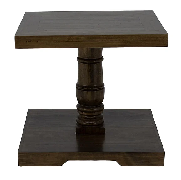 Split Nickel Regal End Table Regal Light MIC-REGAL-ET | R3RL2
