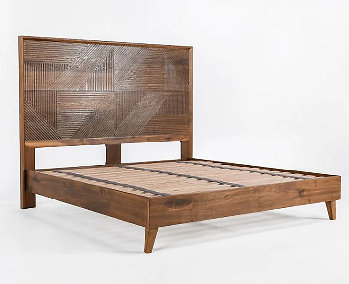 Classic Home Santa Barbara Queen Panel Bed in Brown 54004236 PROMO