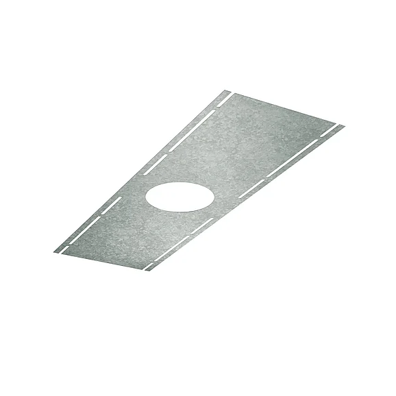 Dals RoughIn Plate Drilling Plate for 3.5" And 4" Products in Galvanized steel RFP-35