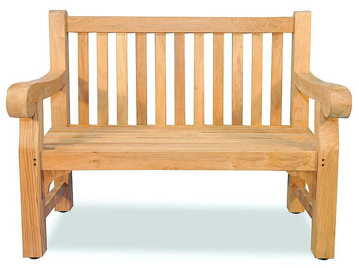 Regal Teak Hyde Park 4ft Bench RHYDEPARK4