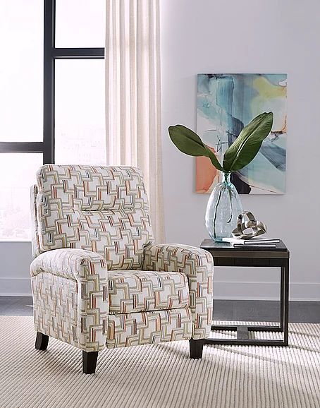 Southern Motion Jive Hi-Leg Recliner in Denim 1695 331-13