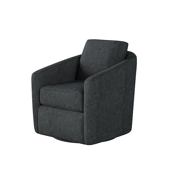Southern Motion Daisey Swivel Glider in Coal 105 286-14