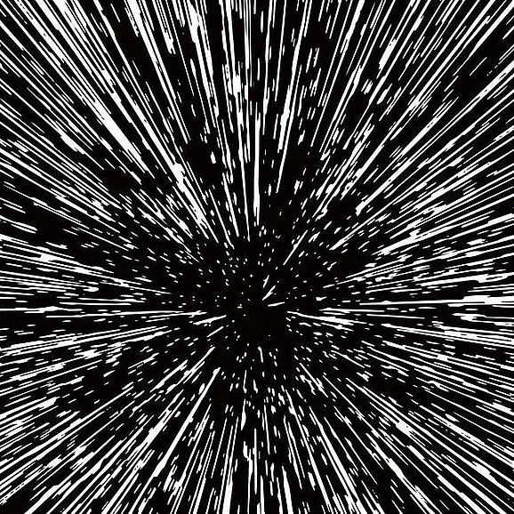 York Disney Kids Vol. 4 D37 Hyper Space Peel And Stick Mural in Black/White RMK11412M (1 Mural) FedEx/UPS