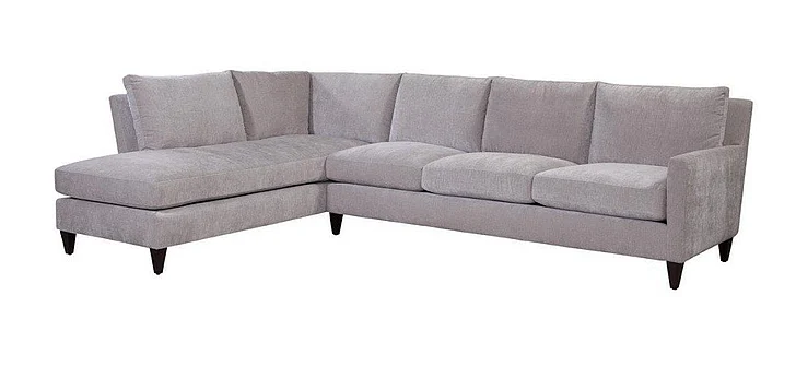 Spectra Home Rollins Sectional Sofa with Left Facing Chaise in Coverlet Sand CLOSEOUT