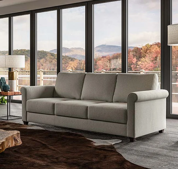 Luonto Rosalind Full Size Sofa Sleeper (Rene 01 / 104/6 Walnut)