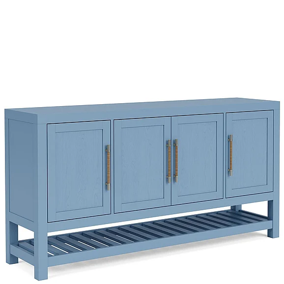 Riverside Furniture Rosalie Server in Cabana Blue 30756