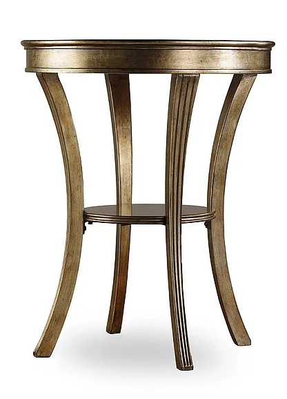Hooker Furniture Sanctuary Round Mirrored Accent Table