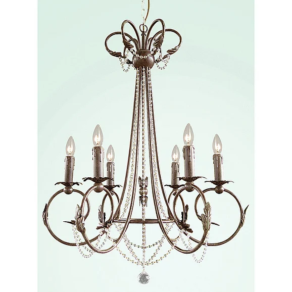 Bethel Dark Bronze Frame Light Fixture RT63-A2
