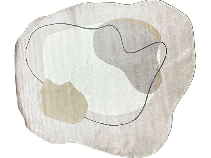 Whiteline Modern Clara Area Rug in Other RU2072