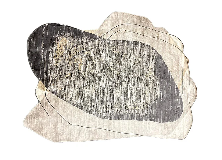 Whiteline Modern Markiza Area Rug in Other RU2073