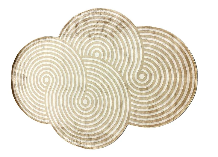 Whiteline Modern Collete Area Rug in Other RU2078