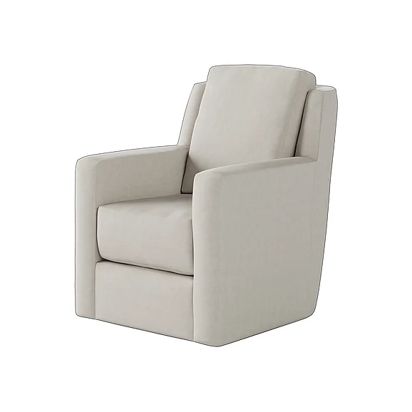 Southern Motion Diva Swivel Glider in Sand 103 957-17