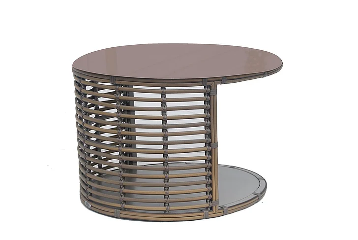 Skyline Design Ruby Auxiliary Table in Kubu Mushroom 23824-KMNP
