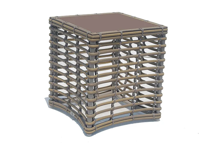 Skyline Design Ruby Side Table in Kubu Mushroom 23665-KMNP