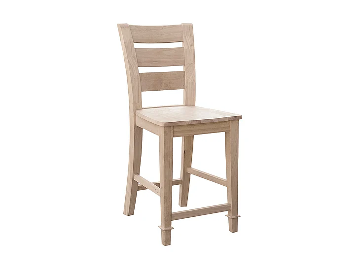 John Thomas Unfinished 24'' Tuscany Stool S-292B