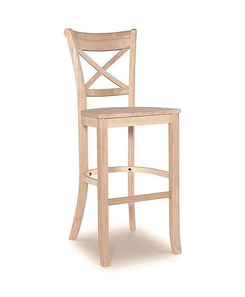 John Thomas Unfinished 30'' Charlotte Stool (Built) S-313B