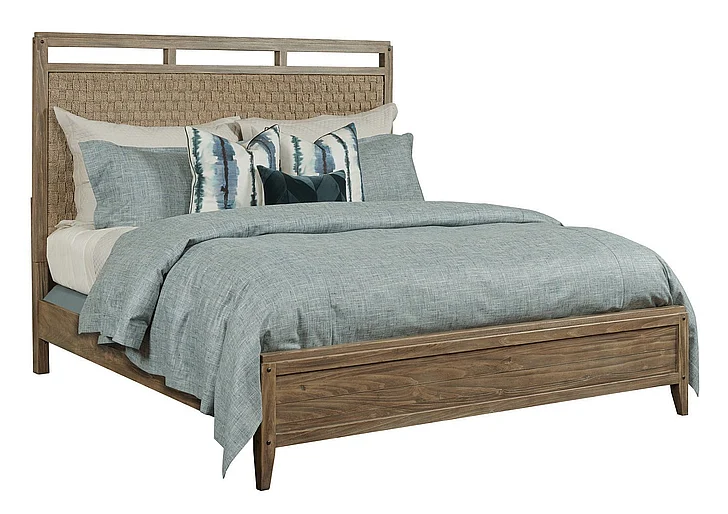 Kincaid Modern Forge Linden King Panel Bed in Brown 944-326P CLOSEOUT