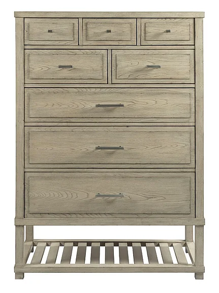 American Drew West Fork Greer Chest in Aged Taupe 924-215
